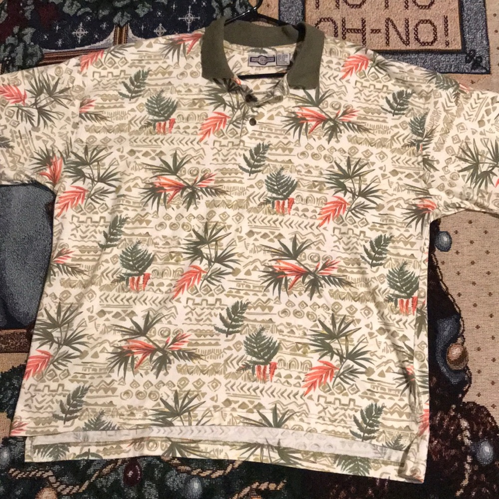 Gulf trader Hawaiian polo